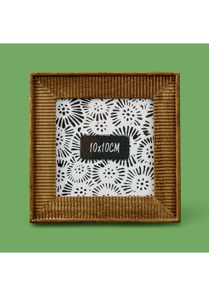 Deco Line Çerçeve - Kahverengi - 10X10 cm