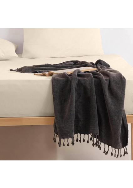 Tek Kişilik Çarşaf Seti - Ekru - 160X240 cm + 50X70 cm fiyatları