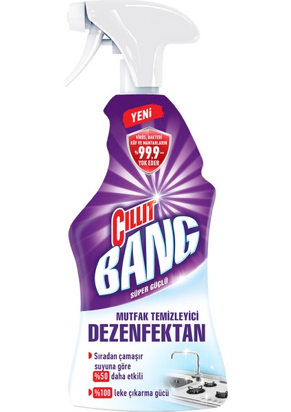 2 Adet Cillit Bang 750 ml Mutfak Antibak fiyatları