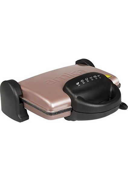 3 Adet Arnica GH26124 Ayvalık 4000 Izgaralı Tost Makinesi Rose