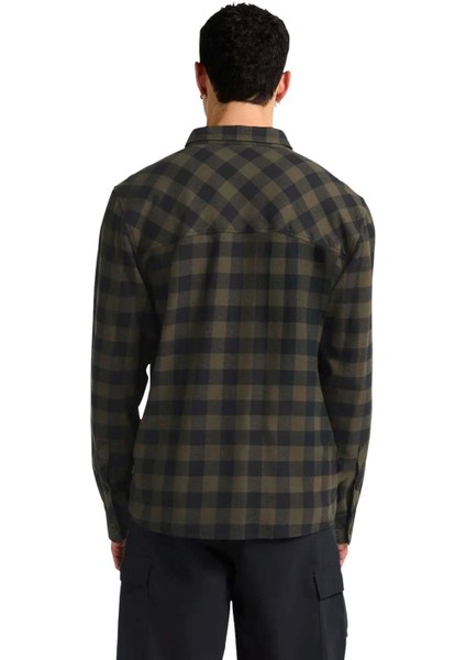 Lite Flannel Shirt Erkek Yeşil Gömlek indirimleri