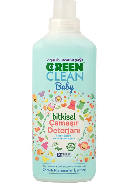 Bitkisel Bebek Sıvı Çamaşır Deterjanı 1000 ml