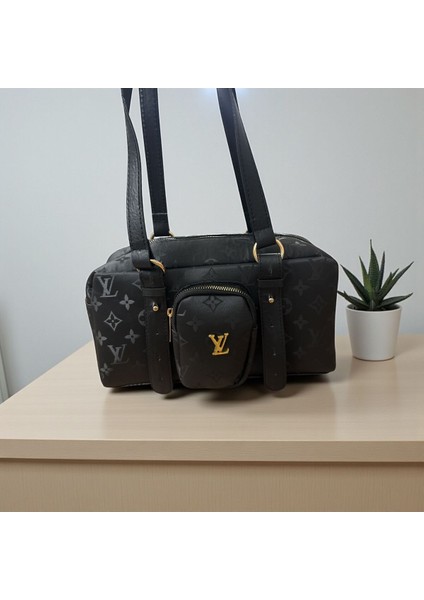 Desenli El Omuz Çantası