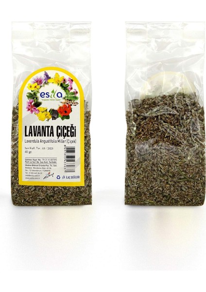 Poşet Lavanta Çiçeği 40 Gr.