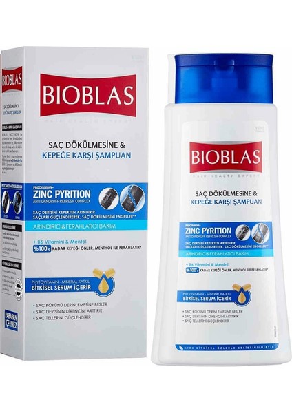 4 Adet Bioblas Saç Dökülmesine Karşı Şampuan 360 ml Kepek Önleyici fiyatları