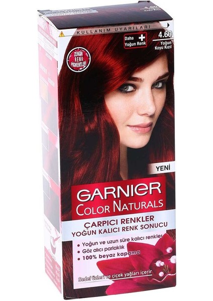 4 Adet Garnier Çarpıcı Renkler N°4.60 Yoğun Koyu Kızıl fiyatları