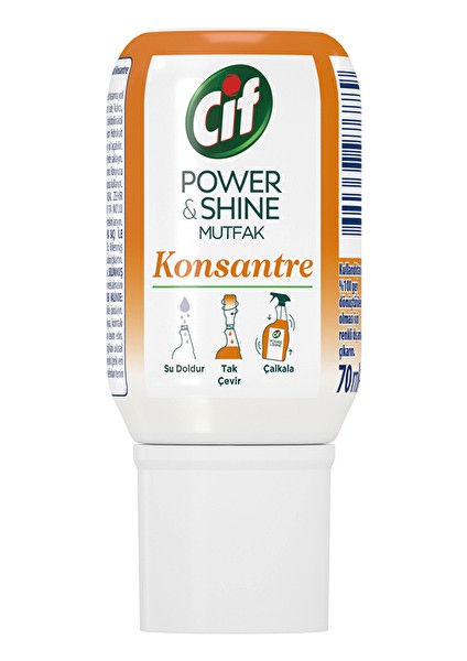 4 Adet Cif Ultra Serum Kapsül Mutfak 70 ml