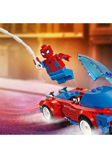 Bfs LEGO Super Heroes Örümcek Adam Yarış Arabası ve Venom Green Goblin 76279 fırsatları