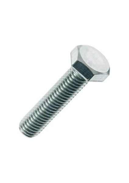 M18X140 Civata Beyaz Tam Paso 2 Adet