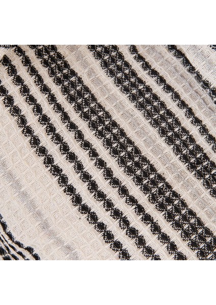 Soft Radiant Tek Kişilik Pike - Ekru / Siyah - 160X230 cm modelleri
