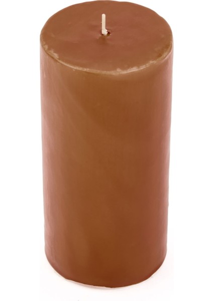Otantik Baton Mum - Sütlü Kahverengi - 7X15 cm modelleri