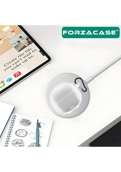 Xiaomi Redmi Buds 6 Lite Uyumlu Şeffaf Anahtar Askılıklı Bluetooth Kulaklık Kılıfı - FC927 indirimleri