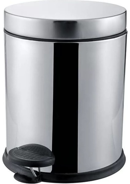 Paslanmaz Lüks Pedallı Çöp Kovası 3 Lt ROYALEKS-56345