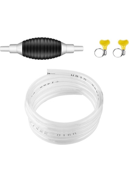 150CM Manuel Yakıt Transfer Pompası - Gümü