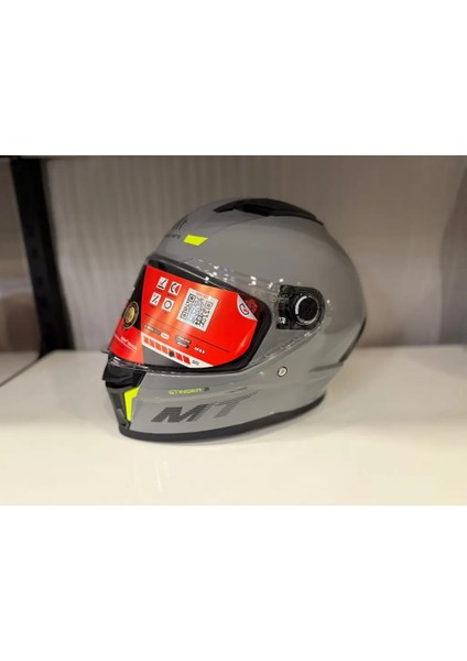Kask mt Stınger A12 Parlak Nardo Gri