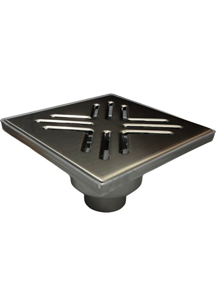 15X15 Plastik Çerçeveli Standart Yer Süzgeci - Düşey Çıkış 50 mm