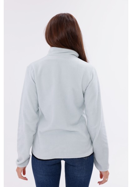 Kadın Slim Fit Tam Fermuarlı Polar Ceket fırsatları