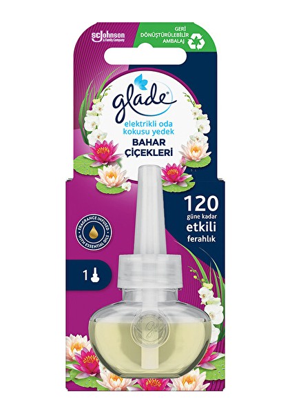 2 Adet Elektrikli Kit Yedek Bahar Çiçekleri