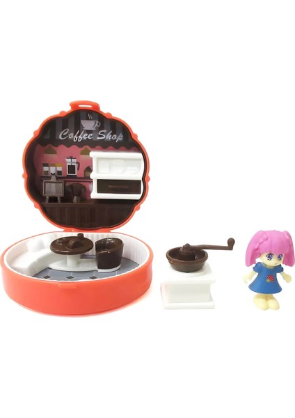 Bfs Taşınabilir Dollhouse Mini Figür Sürpriz Paket modelleri