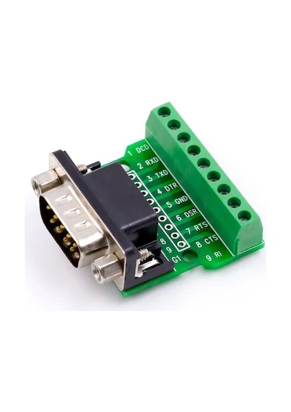 9 Pinli RS232 RS485 Dönüştürücü Modülü (Db9 Erkek)