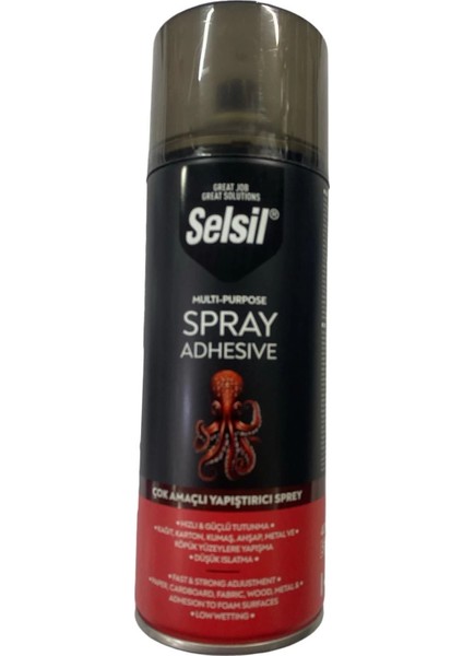 Selsil Çok Amaçlı Sprey Yapıştırıcı 400 ml