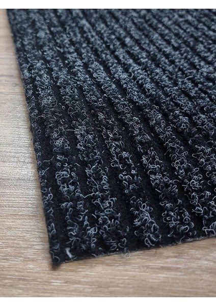 Çelik Halı 2 x 13 Metre Siyah Dış ve Iç Zemin Kaymaz Halı Yolluk Taban Iş Yeri Ofis Oto Paspası