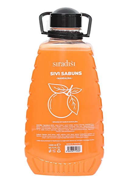 2 Adet Sıradışı Sıvı Sabun Mandalina 1500 ml