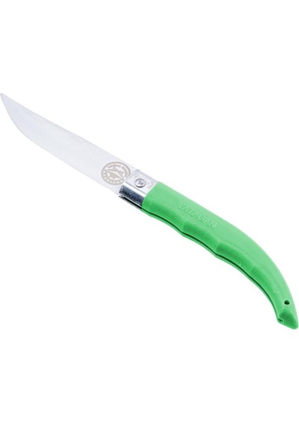 Katlanır Cep Çakısı - Yatağan - El Yapımı - Yeşil - No:1