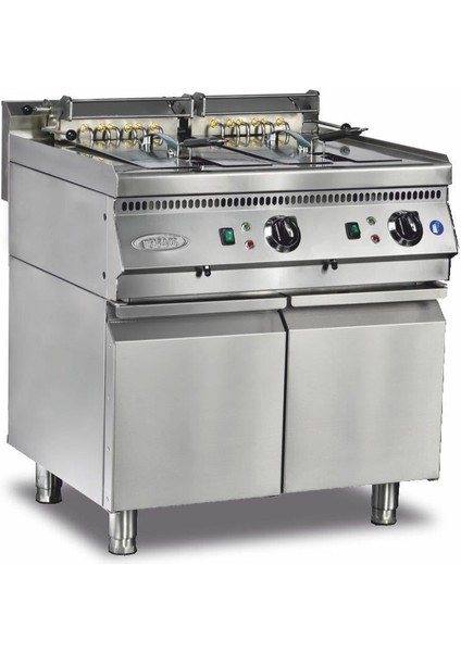 Tüplü Fritöz 700 Seri 12 + 12 Lt 80 x 70 x 85 (Cm)