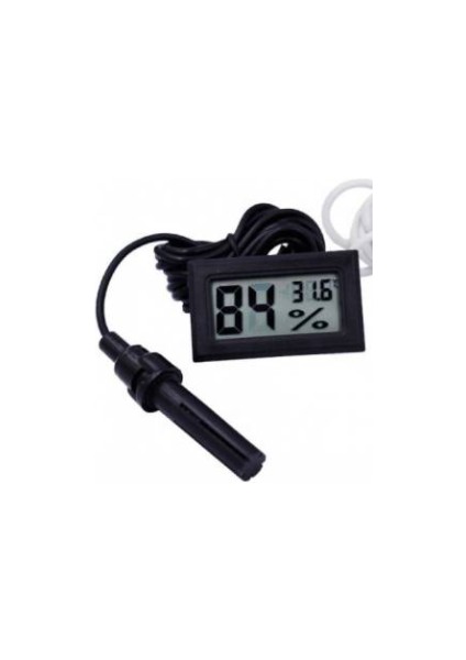 FY12 Mini LED Dijital Termostat (Siyah)