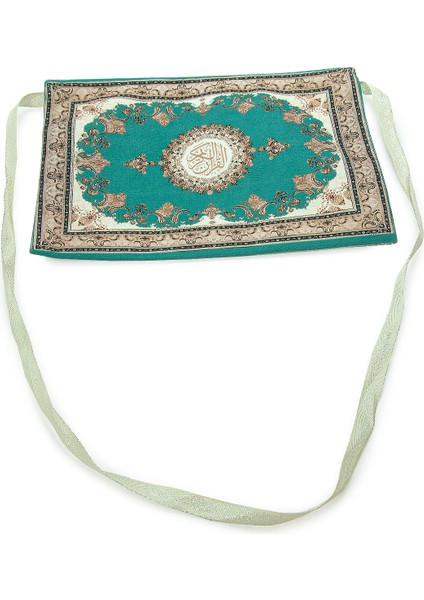 Çeyizlik Kadife Orta Boy Kuran Çantası – Fermuarlı Askılı indirimleri