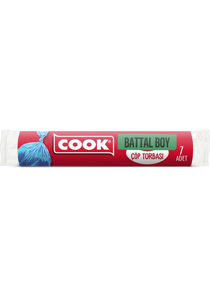 3 Adet Cook Çöp Torbası Battal Boy 7'li fiyatları