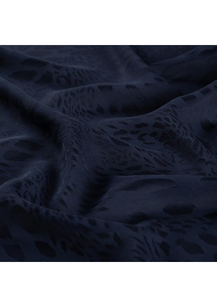 Ipekevi Monogram Şal - Vahra Desenli - Lacivert modelleri