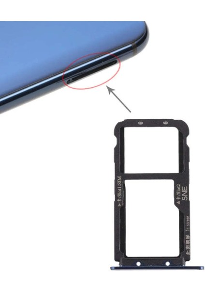 Huawei Mate 20 Lite Uyumlu Sim Tepsisi Sim Kart Yuvası