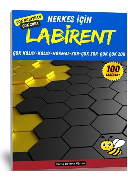 Herkes Için Labirent Bulmaca Kitabı