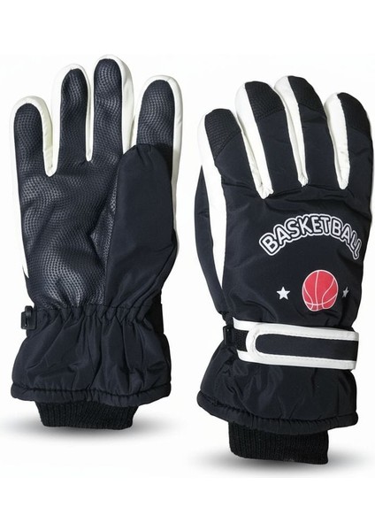 4-8 Yaş Erkek Çocuk Şişme Kar Kayak Eldiveni