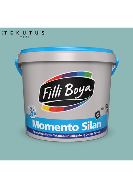 Momento Silan Silikonlu Iç Cephe Boyası 15 L Irmak 25