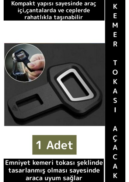 Premium Kompakt Çanta Cep Boy Araç Içi Işlevsel Çok Şık Pratik Kemeri Tokas Tasarımlı Açacak