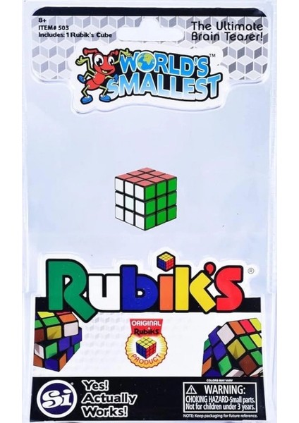 Bfs World's Smallest Rubik Zeka Küpü