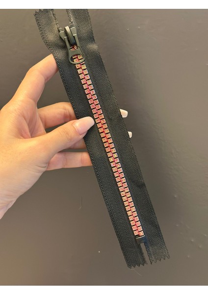 24X3 cm Dişli Harfli Fermuar fiyatları