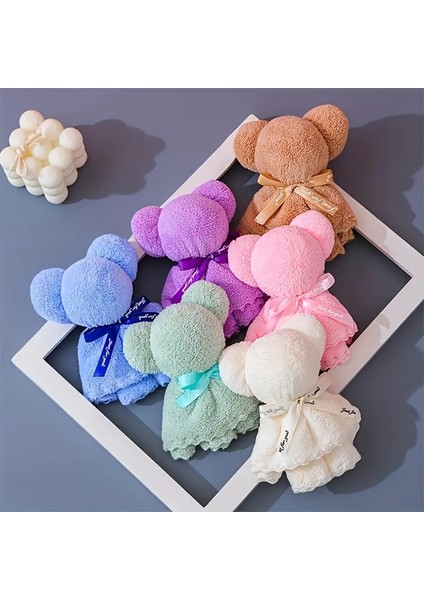 Sevimli Ayı Havlu Hediye Seti (Özel Çantası Hediye)