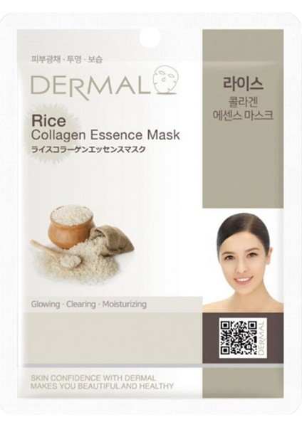 4 Adet Dermal Pirinç Kolajen Maske fiyatları