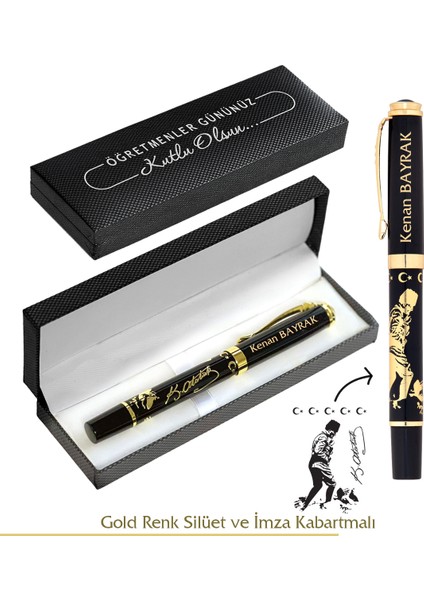 Öğretmenler Günü Hediyesi Atatürk Kabartmalı Kalem