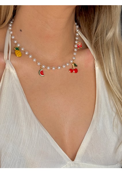 316L Çelik Charmlı Sallantılı Kolye modelleri