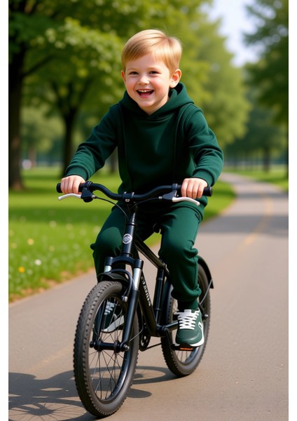 Erkek Çocuk Kapüşonlu Sweatshirt ve Eşofman Altı Iki Parça Takım Konforlu Günlük Giyim Kaliteli fiyatları