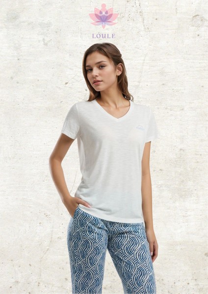 Kadın Giyim Kısa Kol Pijama Takımı L1.AR.320.9.001