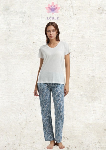 Kadın Giyim Kısa Kol Pijama Takımı L1.AR.320.9.001 fiyatları