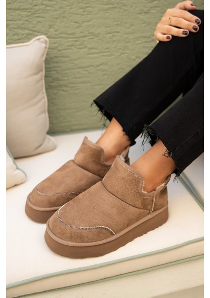 Mayra Vizon Süet Tüylü Bot fiyatları