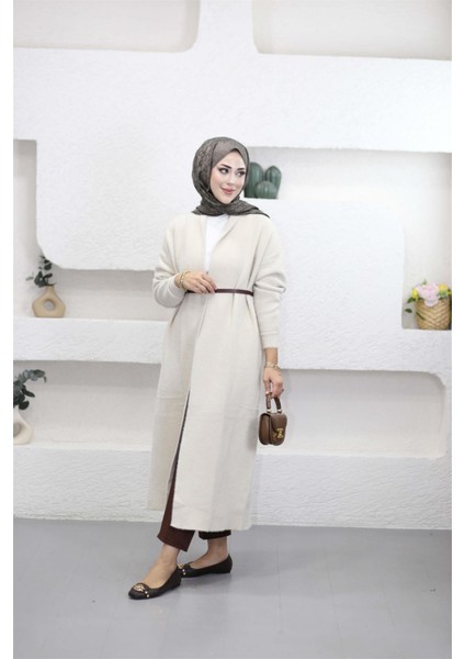 92476 Şal Yaka Düşük Omuz Sakal Kumaş Hırka fiyatları