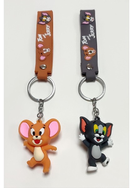 Lvsqvr Tm Jry Silikon Anahtarlık-Renkli modelleri